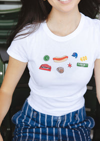 Cubs Icons Baby Tee