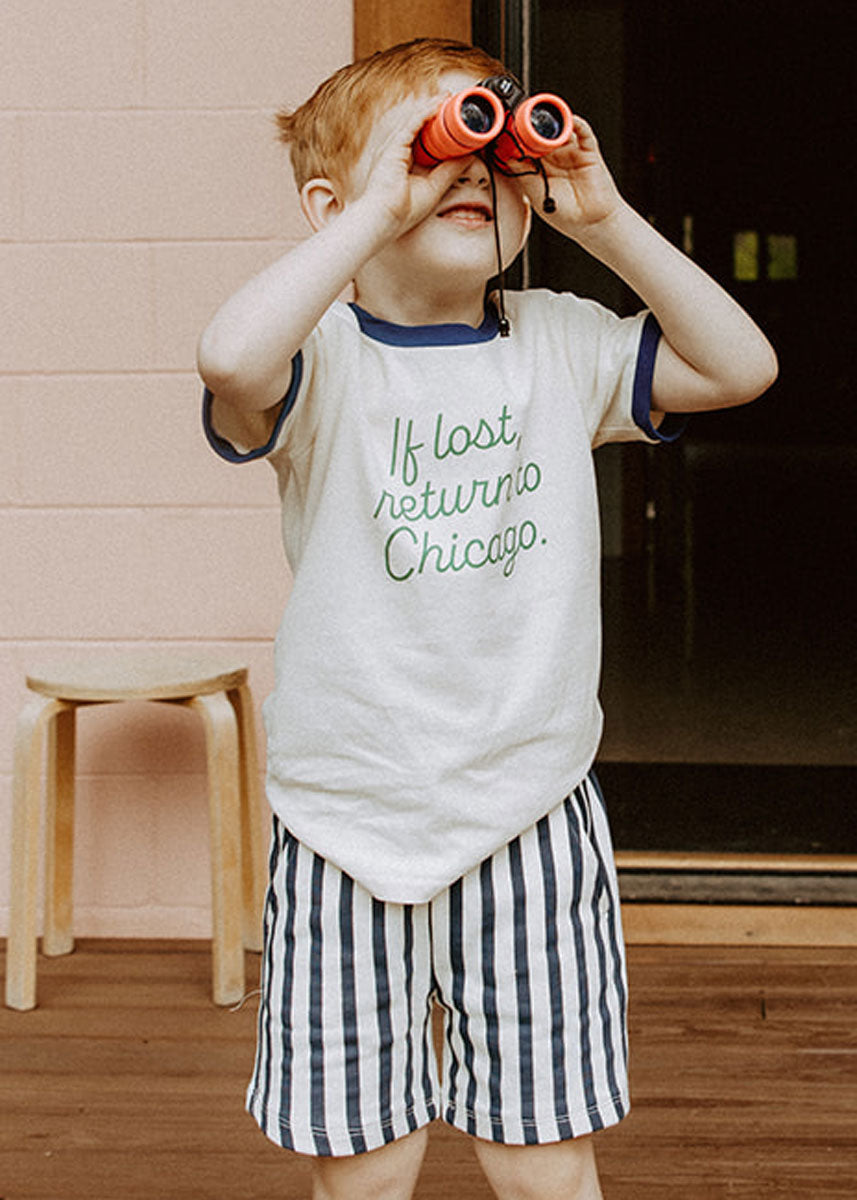 If Lost Ringer Tee