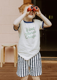 If Lost Ringer Tee
