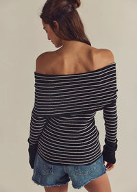 Evergreen Sweater - Black & White Combo