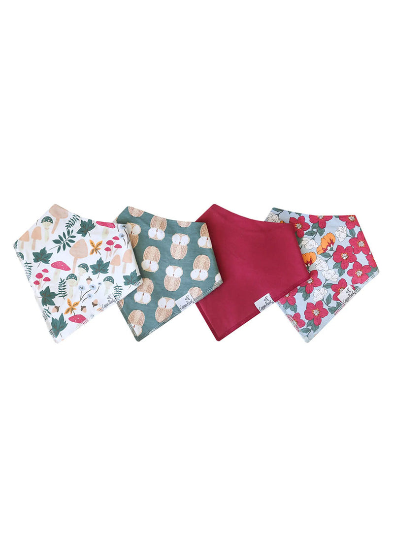 Ivy Bandana Bib Set - 4-Pack