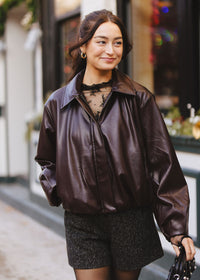 Raevin Jacket - Dark Brown