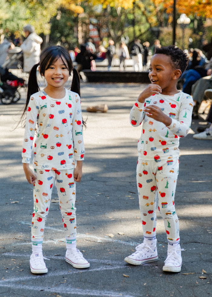 New York Field Trip Loungewear Set - L/S and Pants
