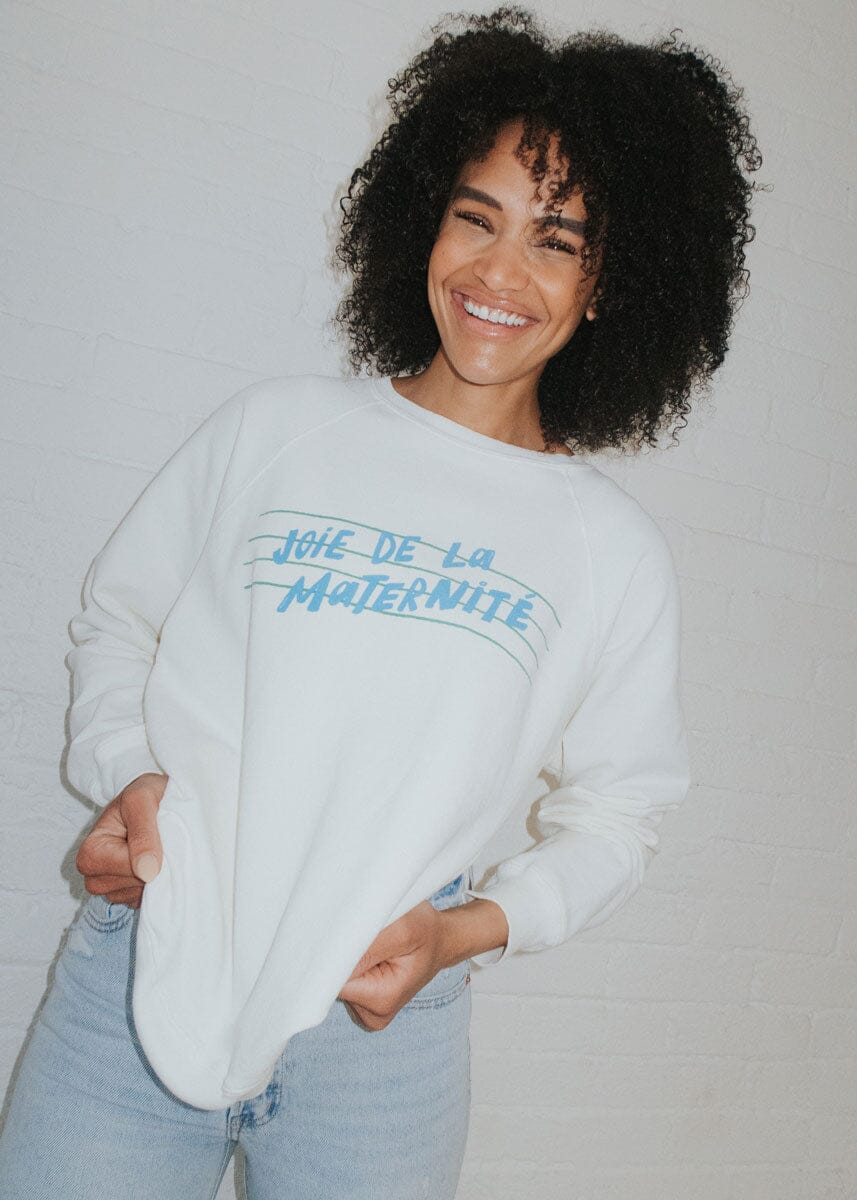 Joie De La Maternite Vintage Crewneck