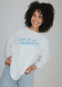 Joie De La Maternite Vintage Crewneck