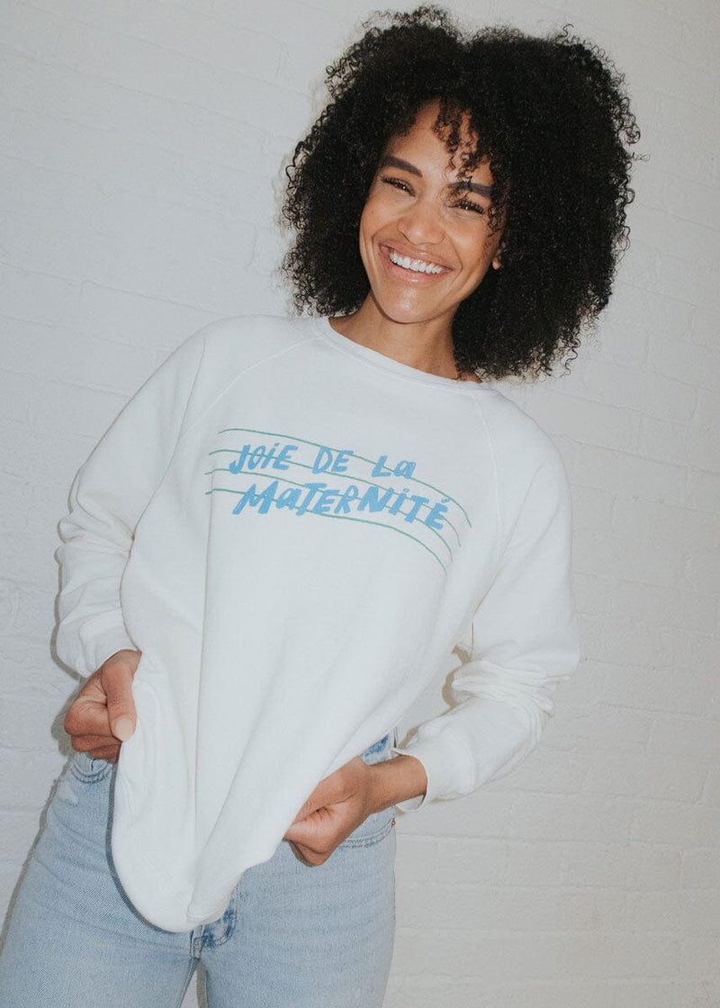 Joie De La Maternite Vintage Crewneck