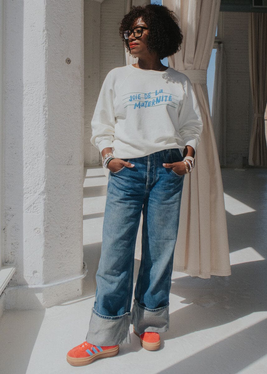 Joie De La Maternite Vintage Crewneck