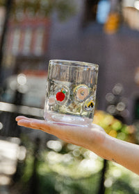New York Icons Juice Glass