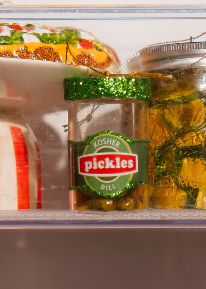 Kosher Pickle Jar Ornament