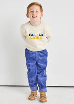 Falalala Latke Crewneck Sweatshirt - Natural