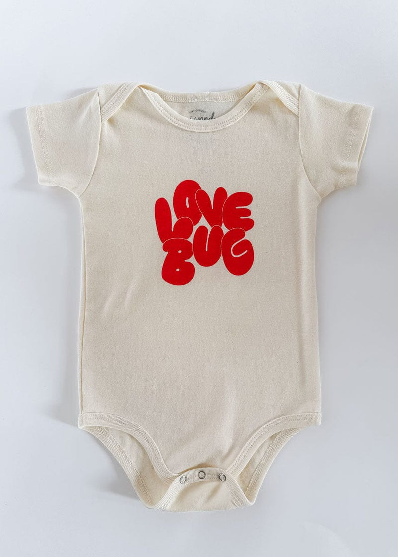 Love Bug Onesie – Natural