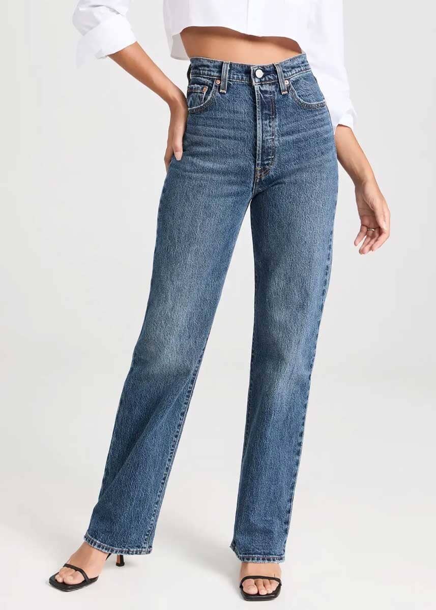 Levi's Ribcage Full Length Jeans - Valley View