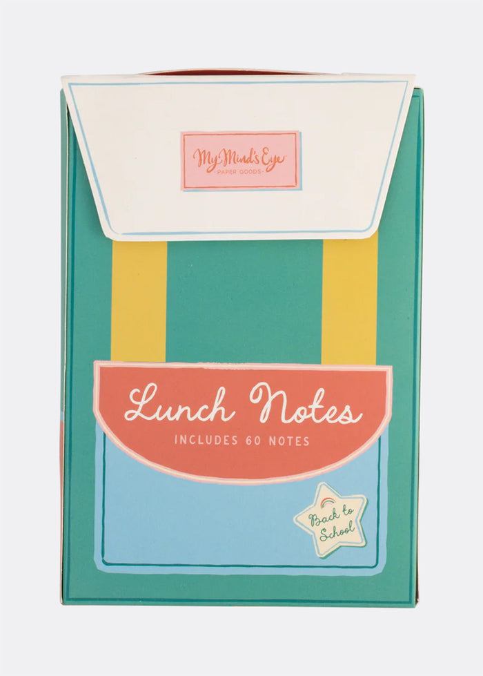 Back To School Lunchbox Notes