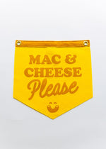 Mac & Cheese Please Camp Flag