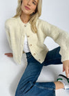 Megane Cardigan - Creme