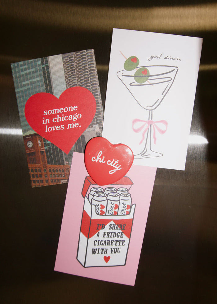 Fridge Cigarette Postcard