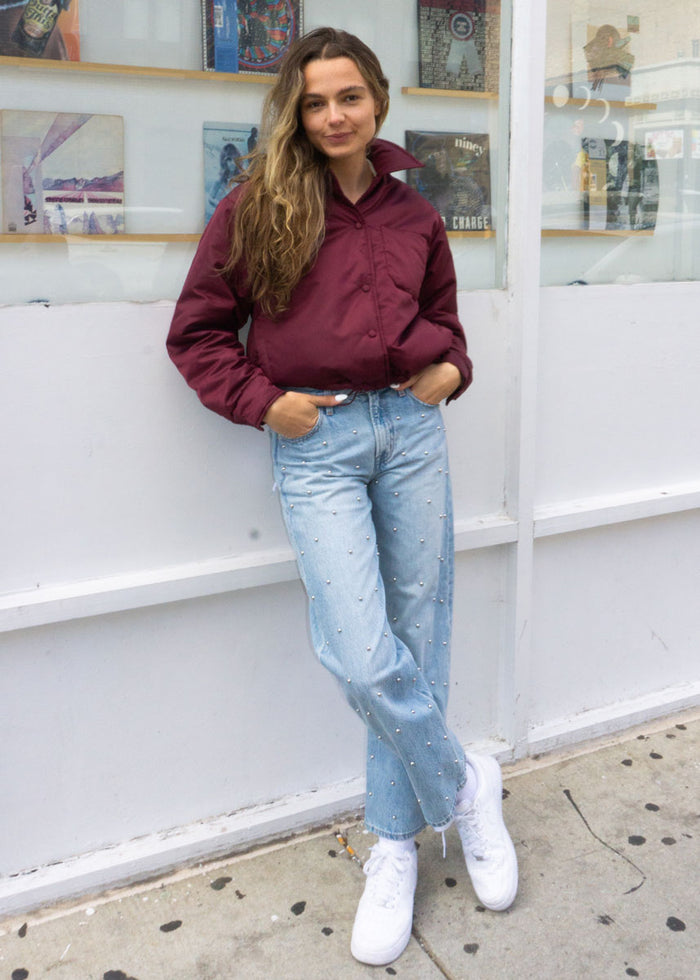 Selma Jacket - Wine