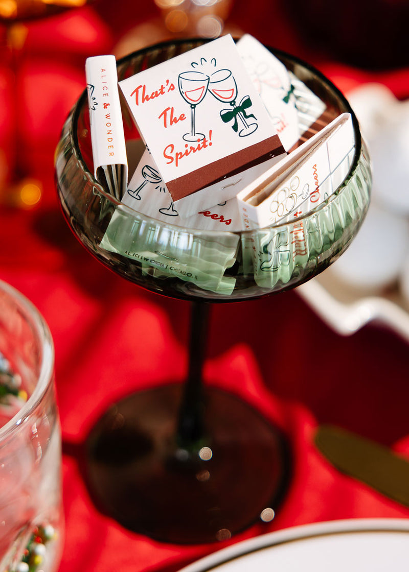 Holiday Cheers Matchbook