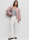 The Kara Jacket - Mauve