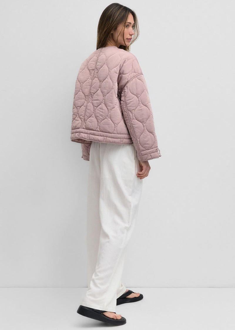 The Kara Jacket - Mauve