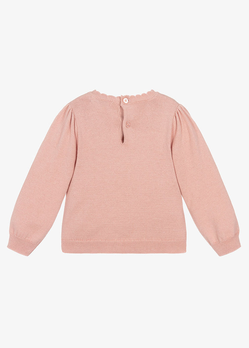 Noa Hedgehog Sweater - Blush