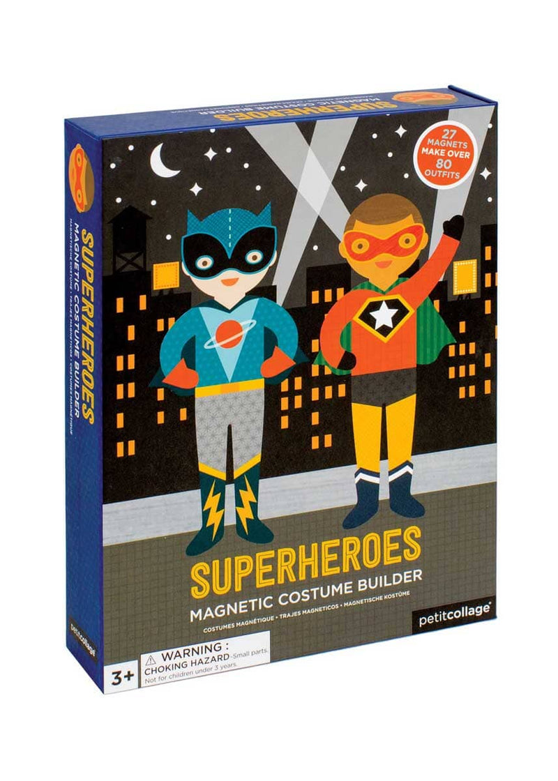 Superheroes Magnetic Dress Up Play Set