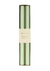 Sea Foam Green Table Candles