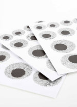 Eco Glitter Eyeball Stickers