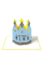 Crowned Birthday King Card