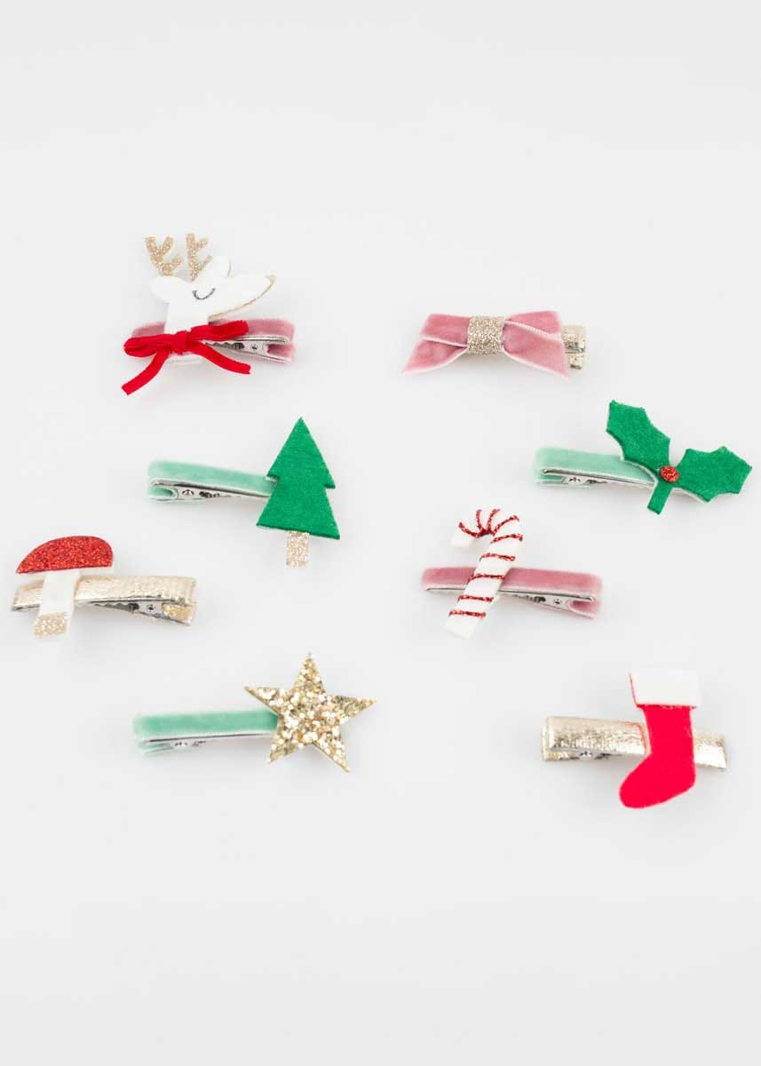 Christmas Icon Hair Clips