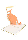 Baby Kangaroo Stand-Up Card