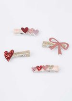 Valentine's Hair Clips