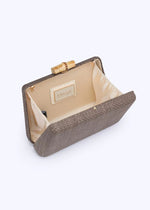 Melina Evening Clutch - Mocha
