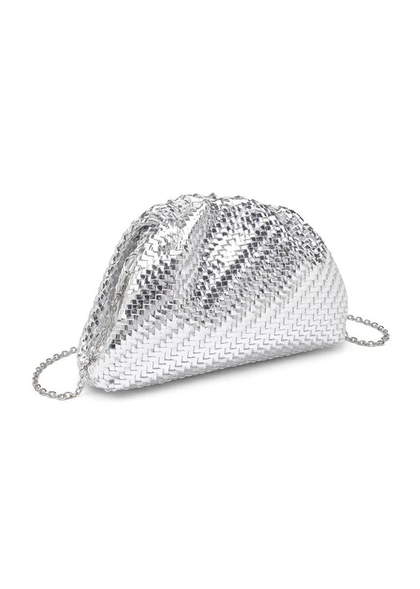 Serena Crossbody - Silver