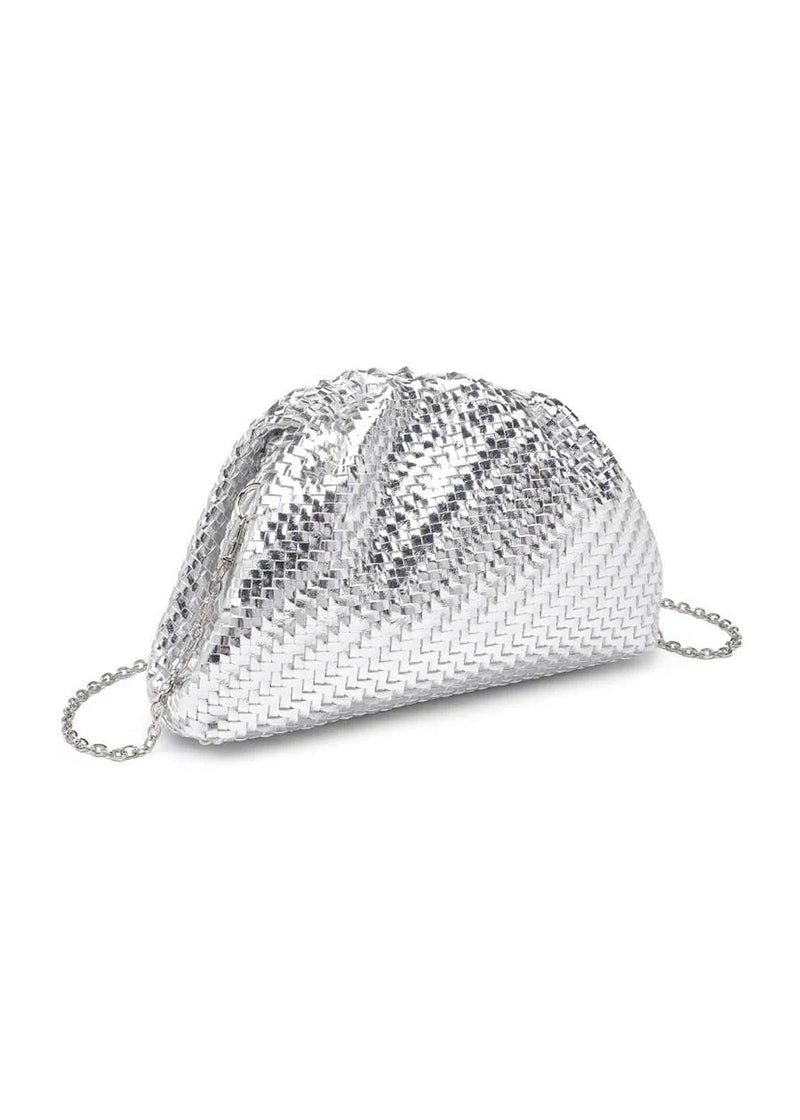 Serena Crossbody - Silver