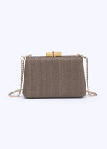 Melina Evening Clutch - Mocha