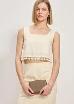 Melina Evening Clutch - Mocha