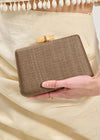 Melina Evening Clutch - Mocha
