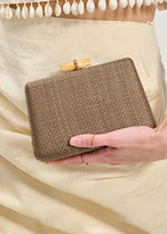 Melina Evening Clutch - Mocha