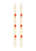 Mushroom Taper Candles