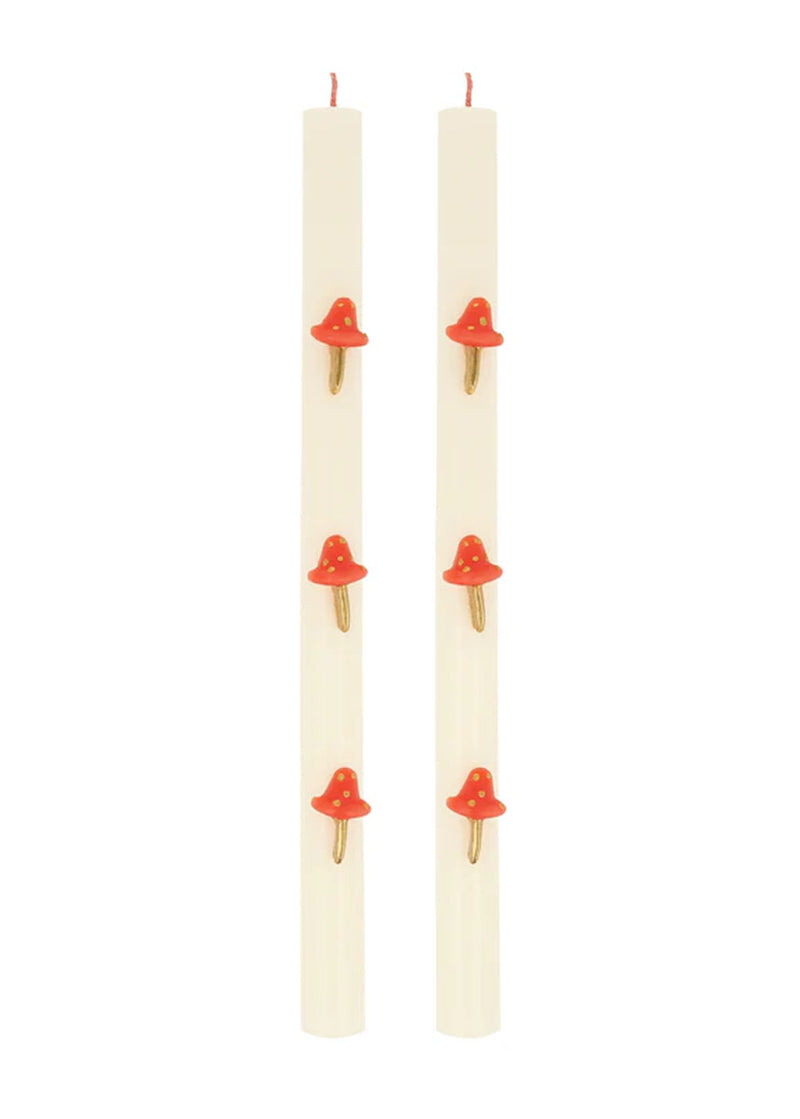 Mushroom Taper Candles