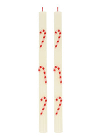 Candy Cane Table Candles