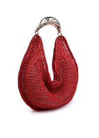 Camden Goldie Hobo Bag - Red
