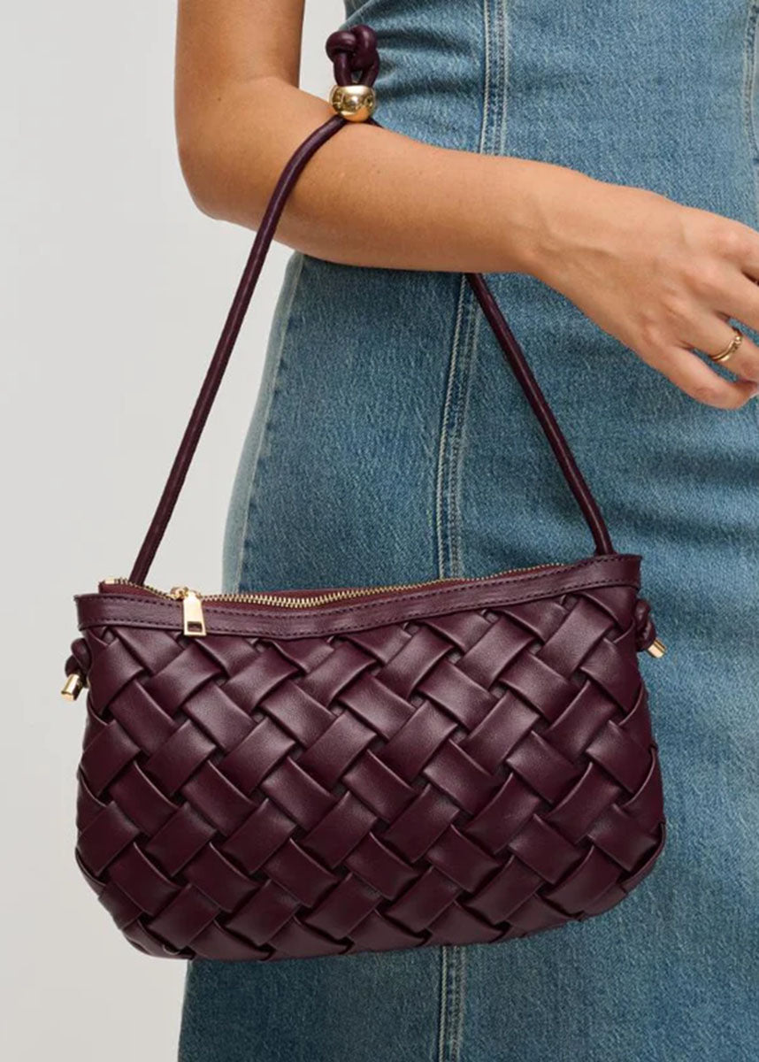 Regina Shoulder Bag - Wine