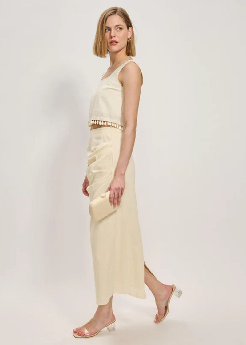 Roxie Evening Bag - Ivory