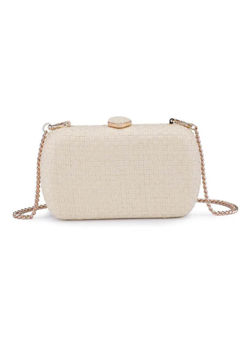 Roxie Evening Bag - Ivory