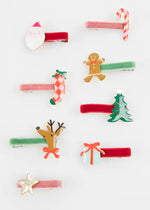 Jolly Christmas Hair Clips