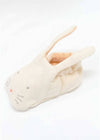 Bunny Baby Booties - Peach