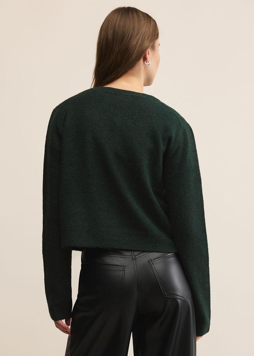 Medina Cardigan - Garland Green