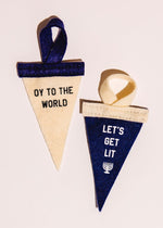 Mini Pennant Present Topper - Let's Get Lit